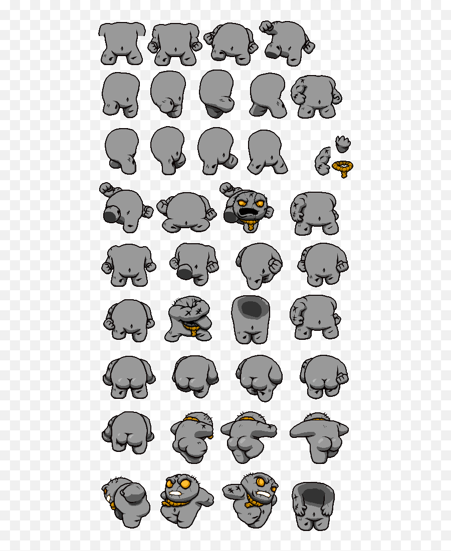 Rebirth - Tboi Ultra Greed Emoji,Binding Of Issac Emoticon