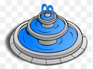 Fountain Vector Image Clip Art Vector Images Free Clip Art - Fountain Clipart Emoji,Fountain Emoji