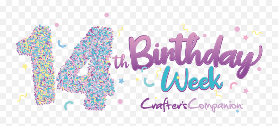 Birthday Week - Crafters Companion Emoji,Craft Emotions Stamp Die