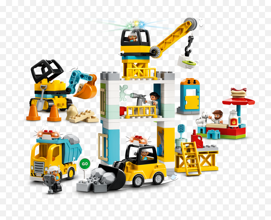 Tower Crane U0026 Construction - Lego Duplo 10933 Emoji,Aion 5.0 Emotions