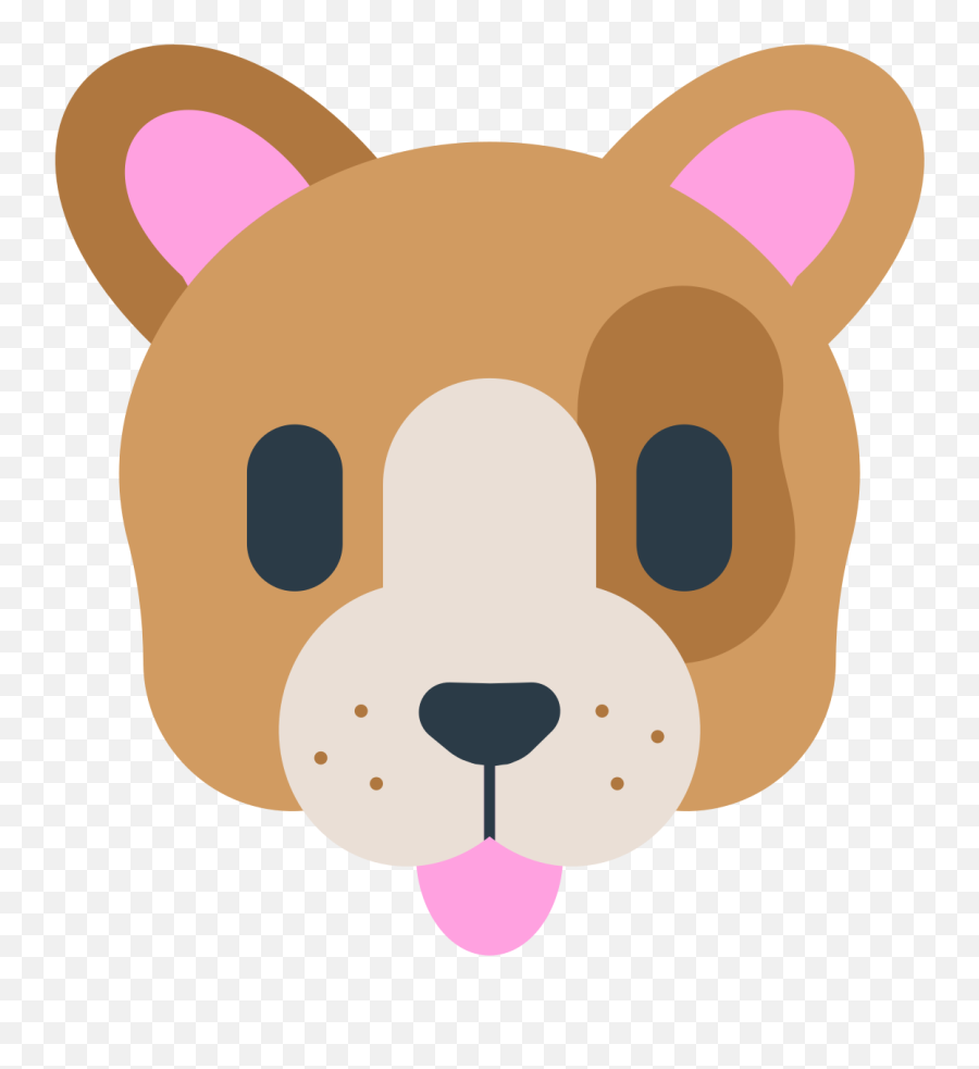 Dog Face - Dog Emoticon Png Emoji,Puppy Emoji