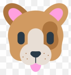 Dog Face - Dog Emoticon Png Emoji,Puppy Emoji