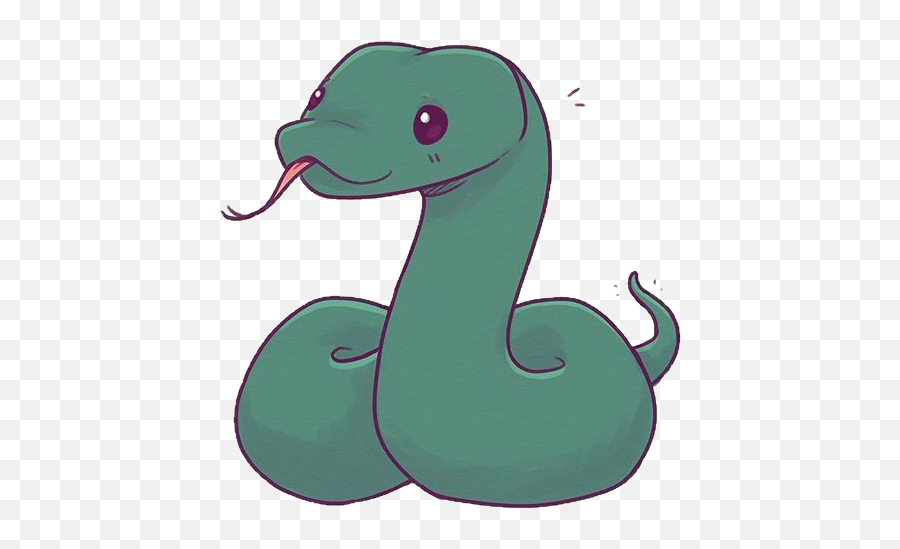 Snake Cute Cuteanimals Sticker - Nagini Kawaii Emoji,Adorable Snake Emotion