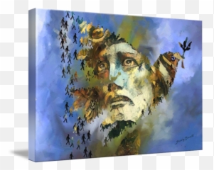 Jesus Dove - Horizontal Emoji,Baroque Art Emotion