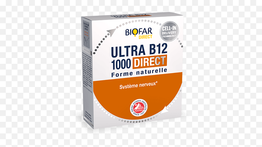 Ultra B12 1000 Direct - Biofar Product Label Emoji,Statistics Labeling Emotions