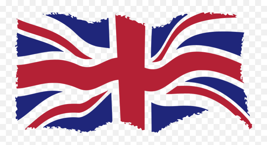 Openclipart - Waving Union Jack Black And White Emoji,Purple Union Jack Emoticon