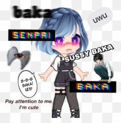 Discover Trending Baka Stickers Picsart - Fictional Character Emoji,B Baka Emoticon