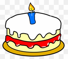 Boy Birthday Cake Coloring Page - Birthday Cake 1 Year Old Cartoon Emoji,Japanese Birthday Wishes-cake Emoticon
