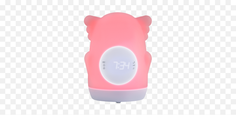 Kids Led Alarm Clock Night Light - Solid Emoji,Emoji Digital Alarm Clock Radio
