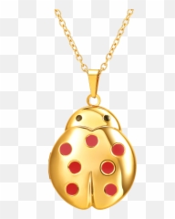 Ladybug Engraved Locket Custom Lady - Necklace Emoji,Cute Best Frieds Emojis Neckclase