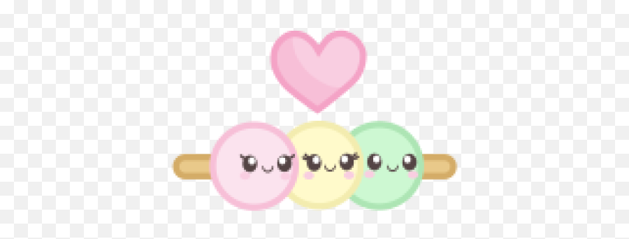 Dango Cart - Roblox Emoji,Kawaii Love Emoticon