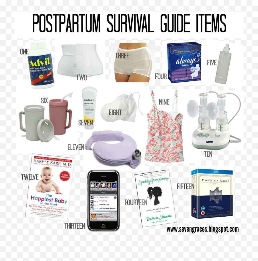 Postpartum Survival Guide C - Section Recovery Emoji,Girlfriend Bottles Emotions