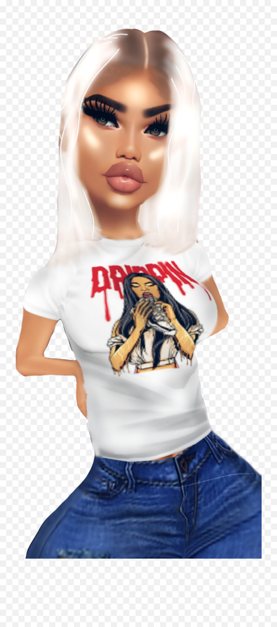 Imvu Follow Me Kn Imvu Sophie24790 Sticker By Sophie - For Women Emoji,Imvu Emoji