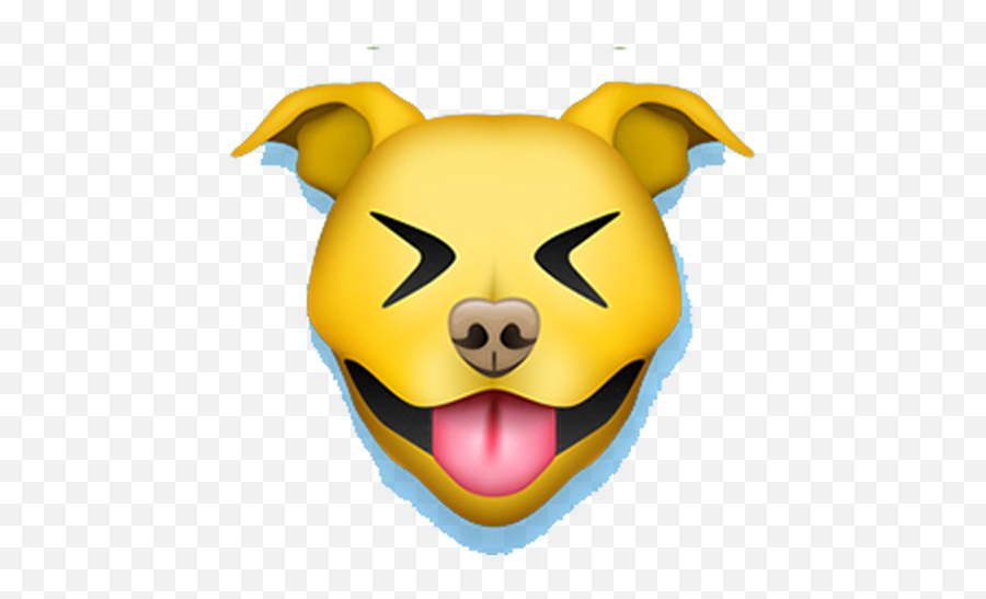 Pitmoji - Happy Emoji,Pit Bull Emoji