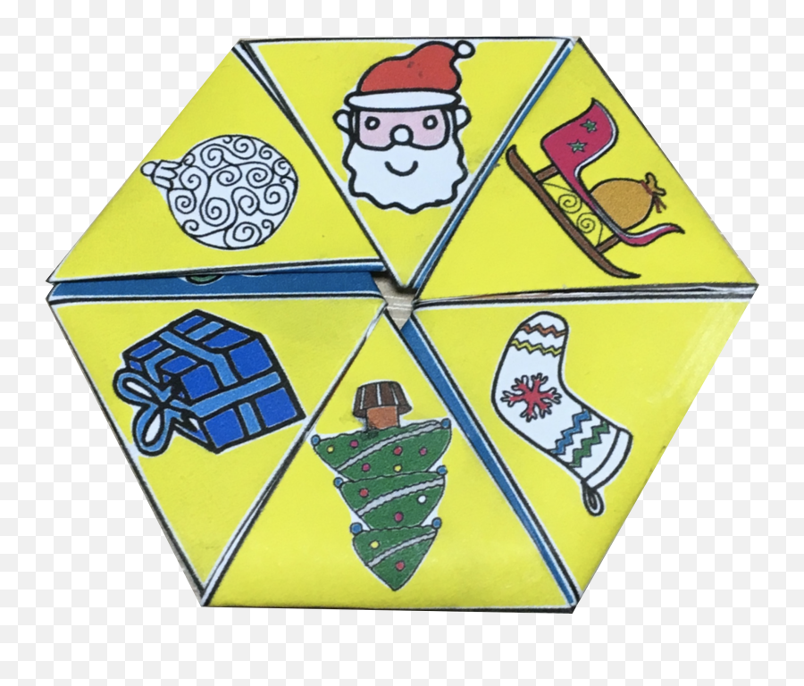 Cs4fn Advent Calendar U2013 Bonus Material Hexafestiveflexagons Emoji,Helpless Face Emoji