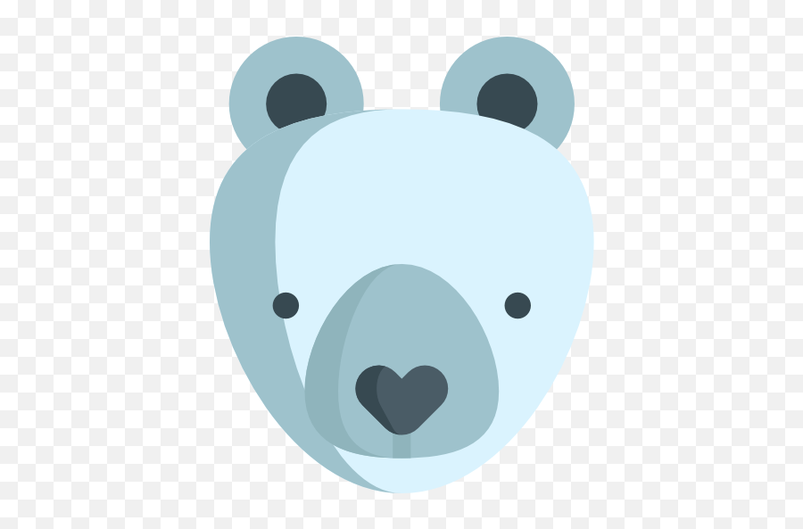 Polar Bear - Free Animals Icons Emoji,Girl With Hand Emojipedia