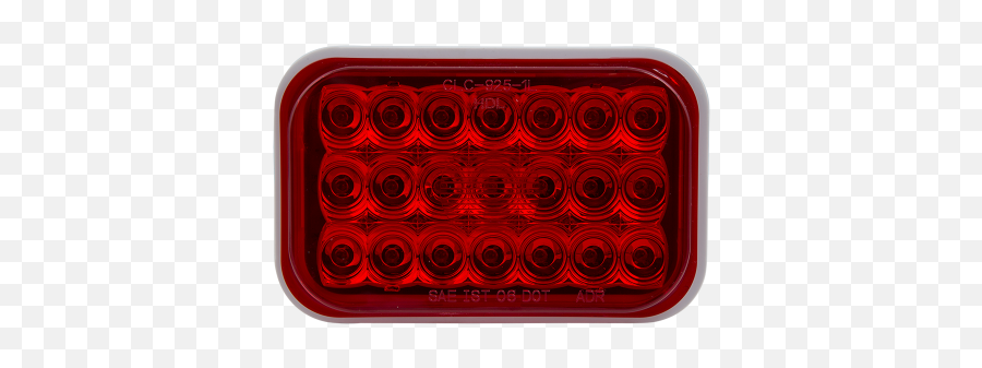 5 Rectangular Stop Tail Turn Light Heavy Duty Lighting Emoji,3x5 Rectangle Emoji