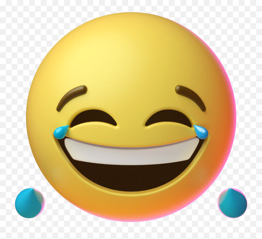 Emoji For Ios Android Giphy Smiley Lol - Laughing Emoji Gif Png,Loud Crying Emoji