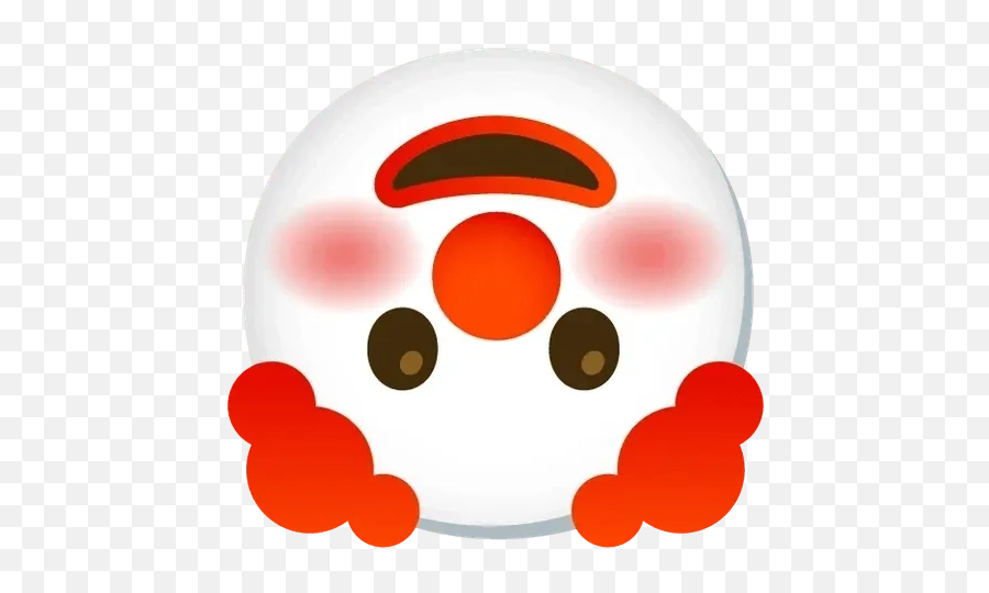 Clown Emojiu201d Stickers Set For Telegram - Dot,Emoji 97