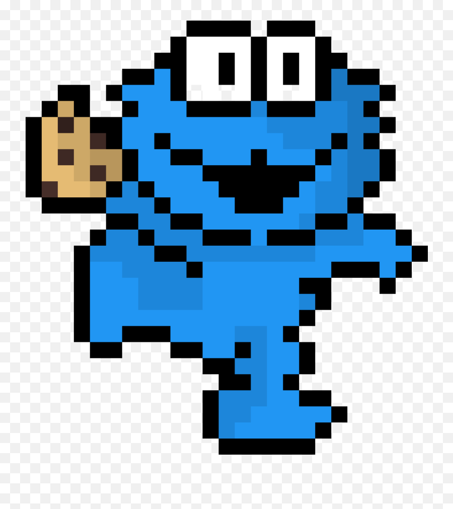 Pixilart - Fictional Character Emoji,Cookie Monster Emoticon