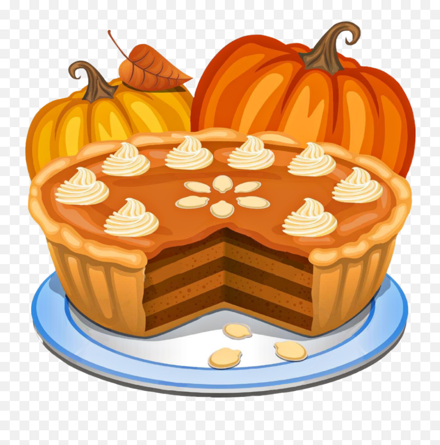 Pumpkin Pumpkinpie Pastel Sticker - Pastel De Calabaza Dibujo Emoji,Pumpkin And Cake Emoji