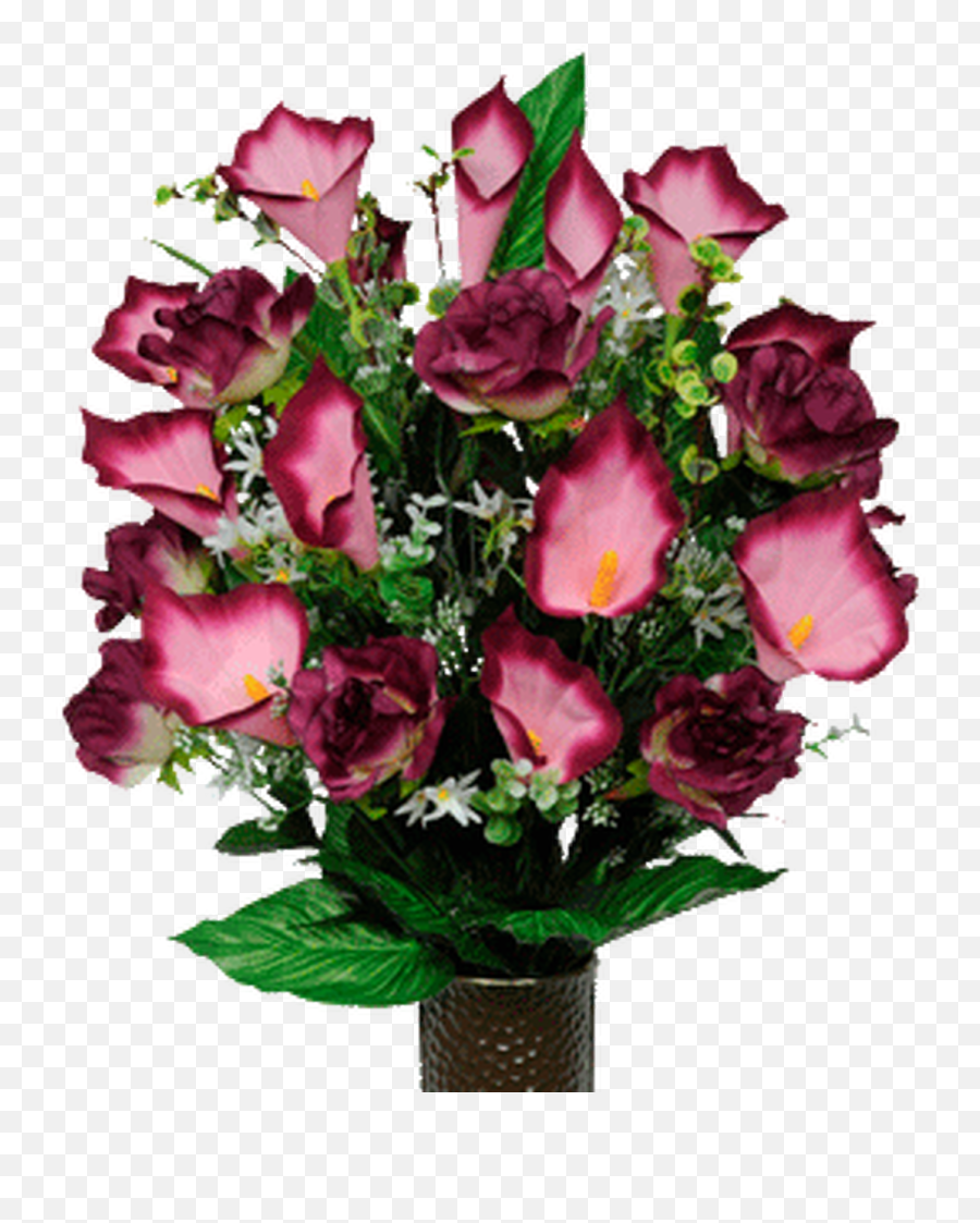 Medium Burgundy Rose And Calla Cone - Crafts Hobbies Emoji,Deep Emotion Rose Bouquet Ftd