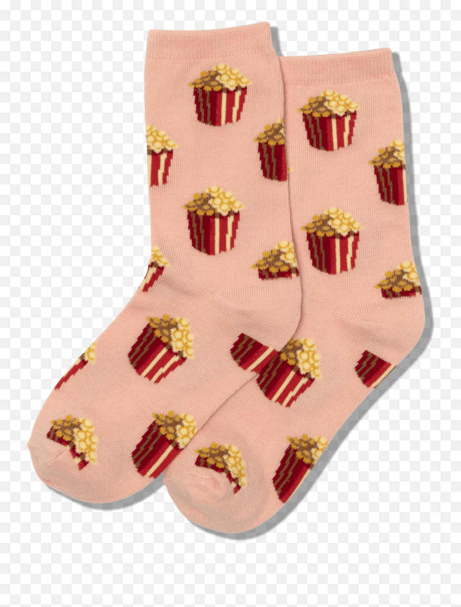 Kidu0027s Popcorn Crew Socks U2013 Hotsox - Baby Toddler Sock Emoji,Pop Corn Emoji