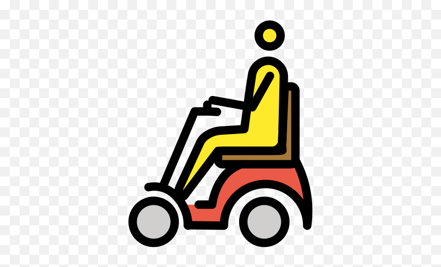 U200d Man In Motorized Wheelchair - Emoji Meanings Wheelchair,What Emojis Mean To Guys