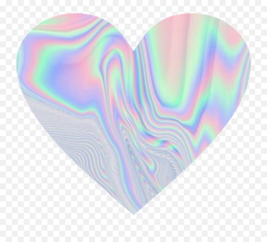 Pin - Rainbow Transparent Glitter Heart Emoji,Tie Dye Emojis