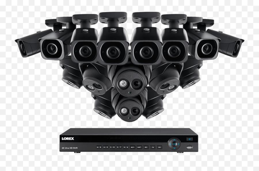 Smart Home U0026 Surveillance Lorex 8mp 4k Ip Bullet Outdoor - Network Video Recorder Emoji,Twin Emoji Pillow