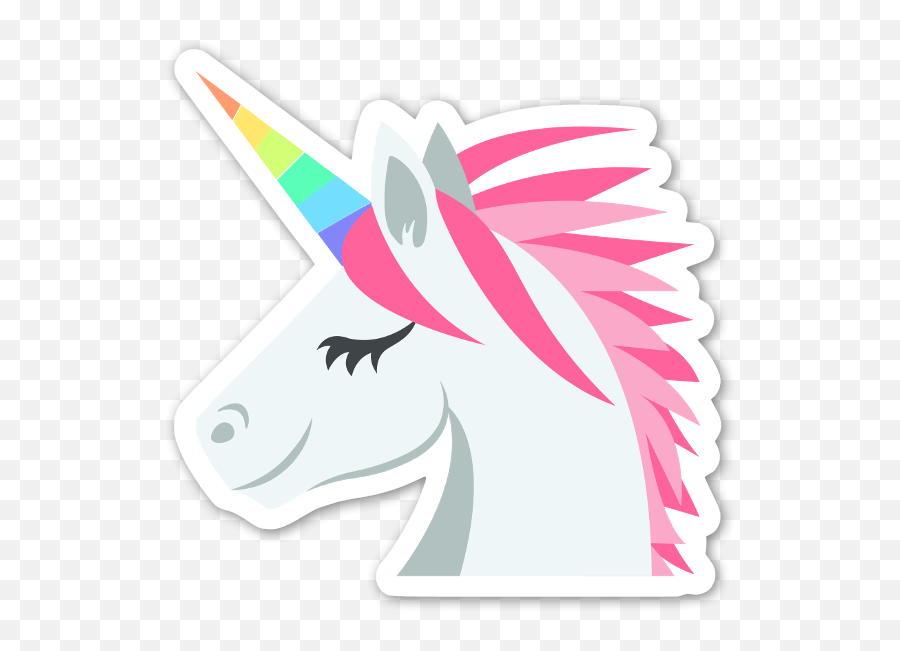 En Stor Samling Favorit Emoji Klistermärken Designade Av - Emoji Transparent Unicorn,Kaka Emoji