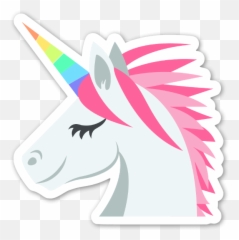 En Stor Samling Favorit Emoji Klistermärken Designade Av - Emoji Transparent Unicorn,Kaka Emoji