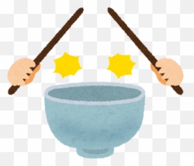 Chopsticks Taboos You Should Avoid Tsunagu - Hitting Bowl Taboos Of Using Chopsticks Emoji,Chopsticks Emoji