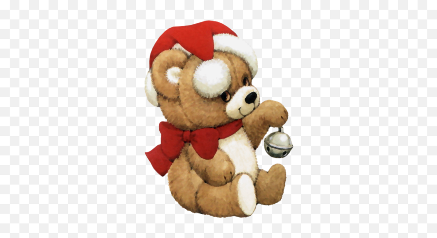 Cute Polar Bear Christmas Drawing - Christmas Teddy Clipart No Background Emoji,Cute Christmas Emoticons Bear