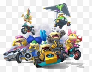 With Their Creative Talent On Full - Koopalings Mario Kart Emoji,Boo Mario Emotions