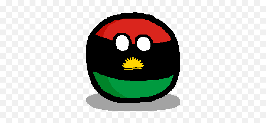 Kingdom Of Nriball Polandball Wiki Fandom - Africa Countryball Emoji,( O Y O ) Emoticon