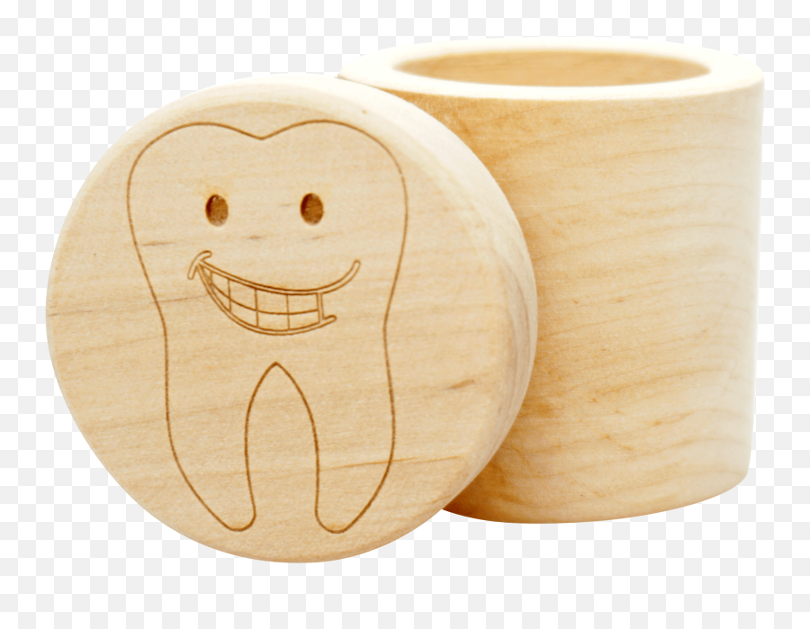 Milk Tooth Can - Tooth Motif Serveware Emoji,Gap Tooth Emoticon