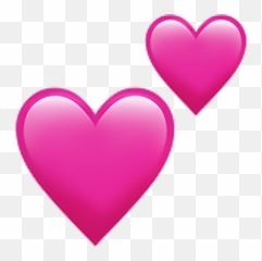 Emoji Heart Symbol Love - Pink Hearts Png Download 1024 Background Heart Emoji Png Transparent,Pastel Emojis