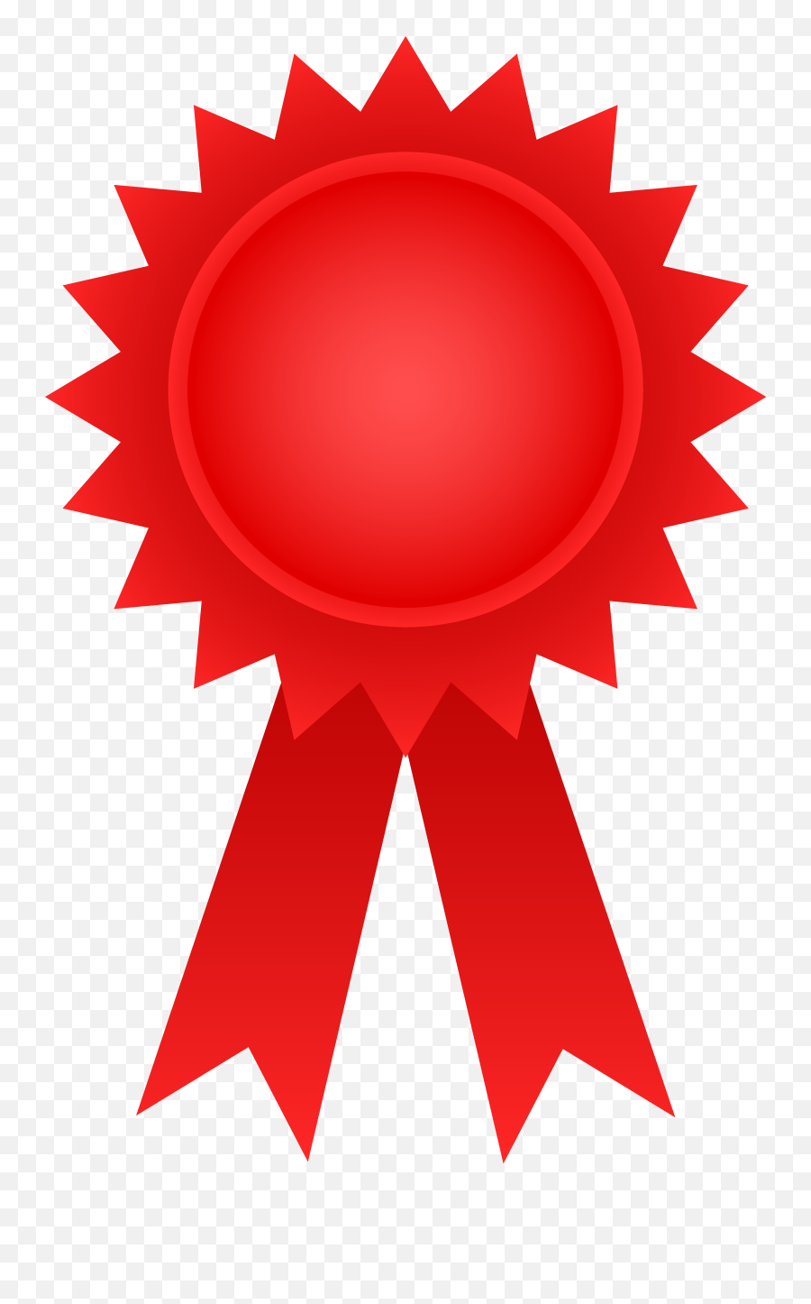 Award Ribbon Clipart Black And White - Award Ribbon Vector Png Emoji,Blue Ribbon Emoji Prize