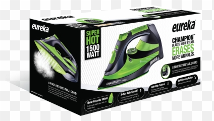 Irons Eureka Champion Super - Hot Green 1500 Watt Iron Packaging And Labeling Emoji,Steam Custom Info Box Emojis