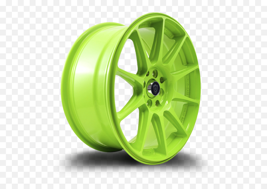 G0051 - Green Rims Emoji,Frs Work Emotion Cr