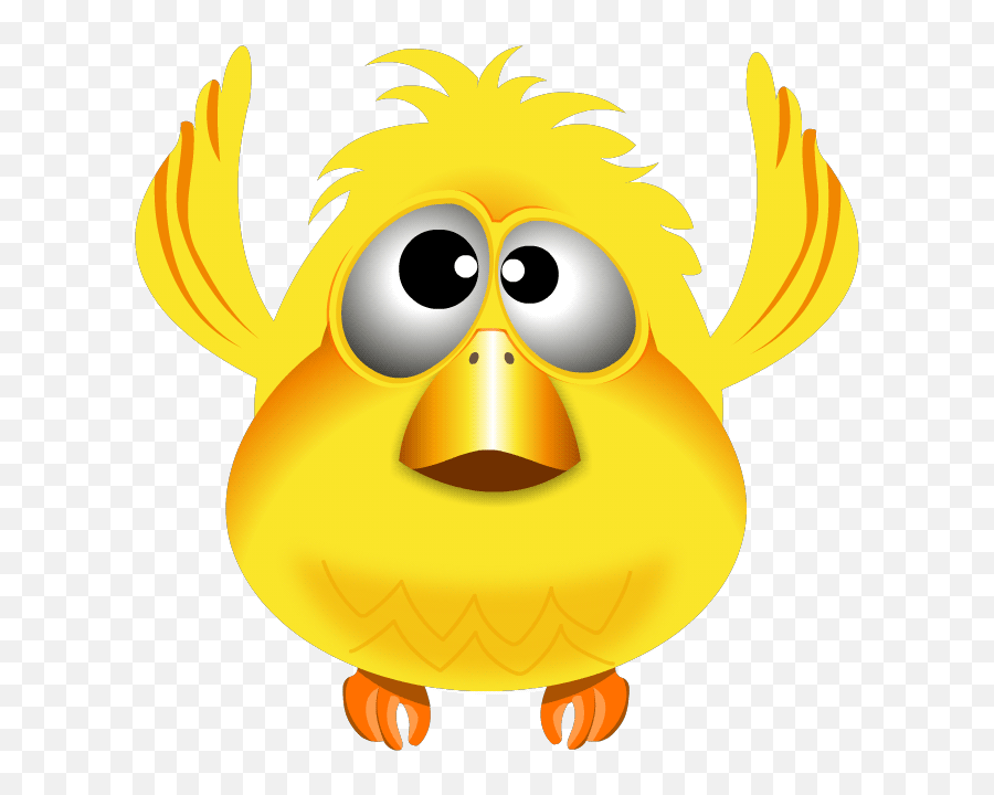 Rachael Neterer - Yellow Bird Animated Gif Emoji,E.e Emoticon