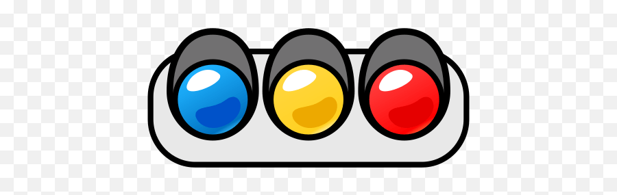 Horizontal Traffic Light Emoji 2 - Dot,Light Emoji