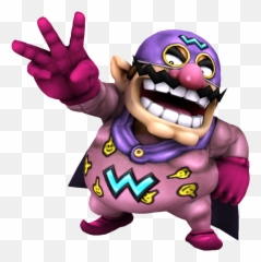 Wario - Transparent Wario Man Emoji,Wario Flexing Emoticon