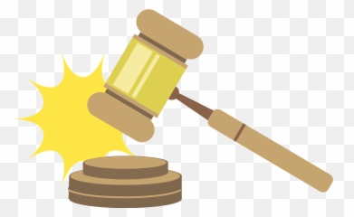 Auction Hammer Or Gavel Clipart - Auction Hammer Emoji,Mallet Emoji