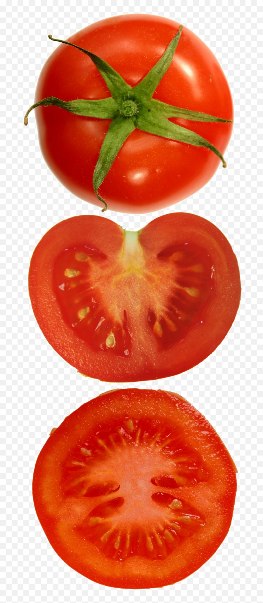 Sliced Tomato Png Pic Png Arts - Tomato Top View Png Emoji,Tomato Can Emoji