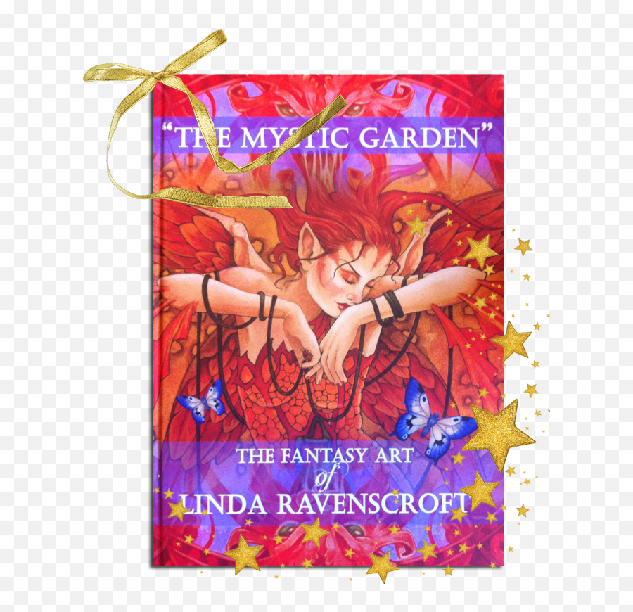 Fae Magazine - Mystic Garden Colouring Book Linda Ravenscroft Shop Emoji,Fairies Of Emotion