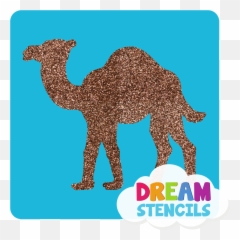 Camel Glitter Tattoo Stencil - Hp6 5pc Pack Stencil Emoji,911 Emoji