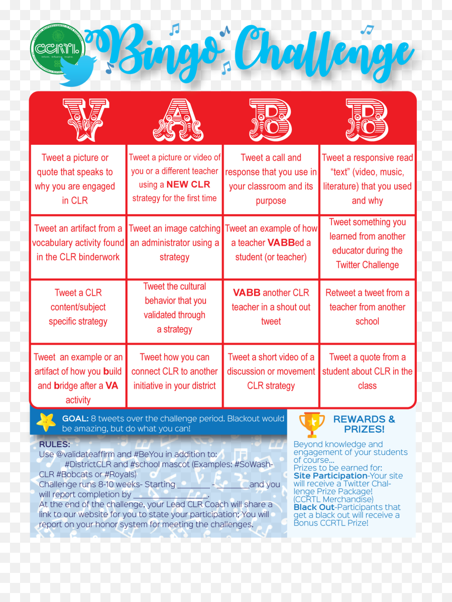 Vabb Twitter Bingo Ccrtl Emoji,Read With Emotion Bingo Card