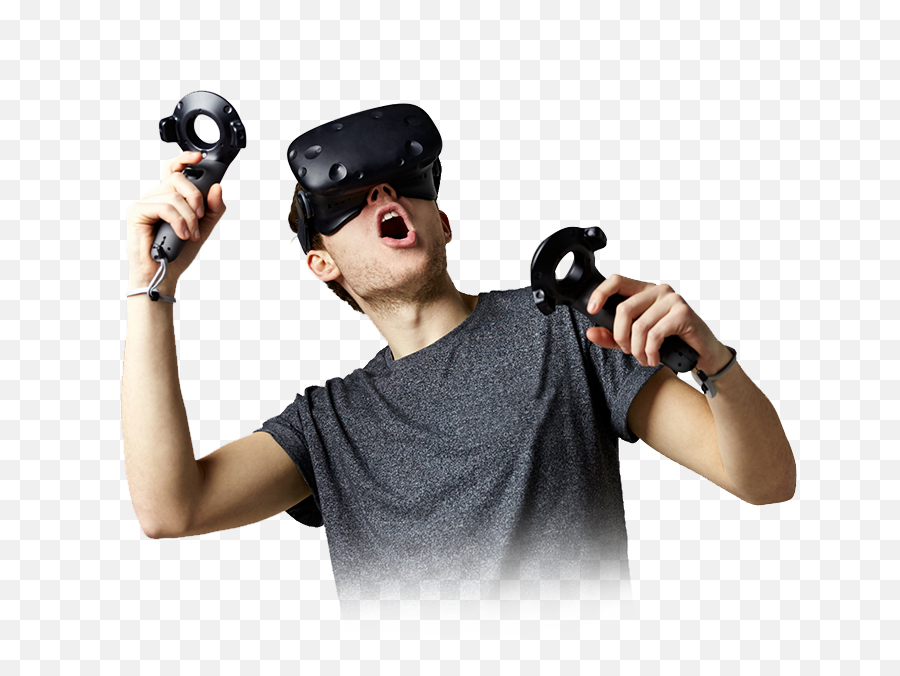 Download Headset Vive Oculus - Virtual Reality Png Emoji,Vr Headset With Emoticon